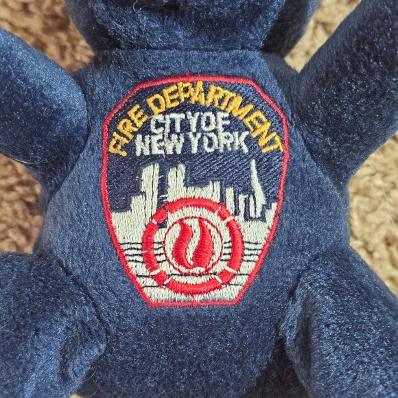Citybears FDNY Fire Department FDNY Plush Bear 2001 Harvey Hutter Co EUC - Picture 2 of 6